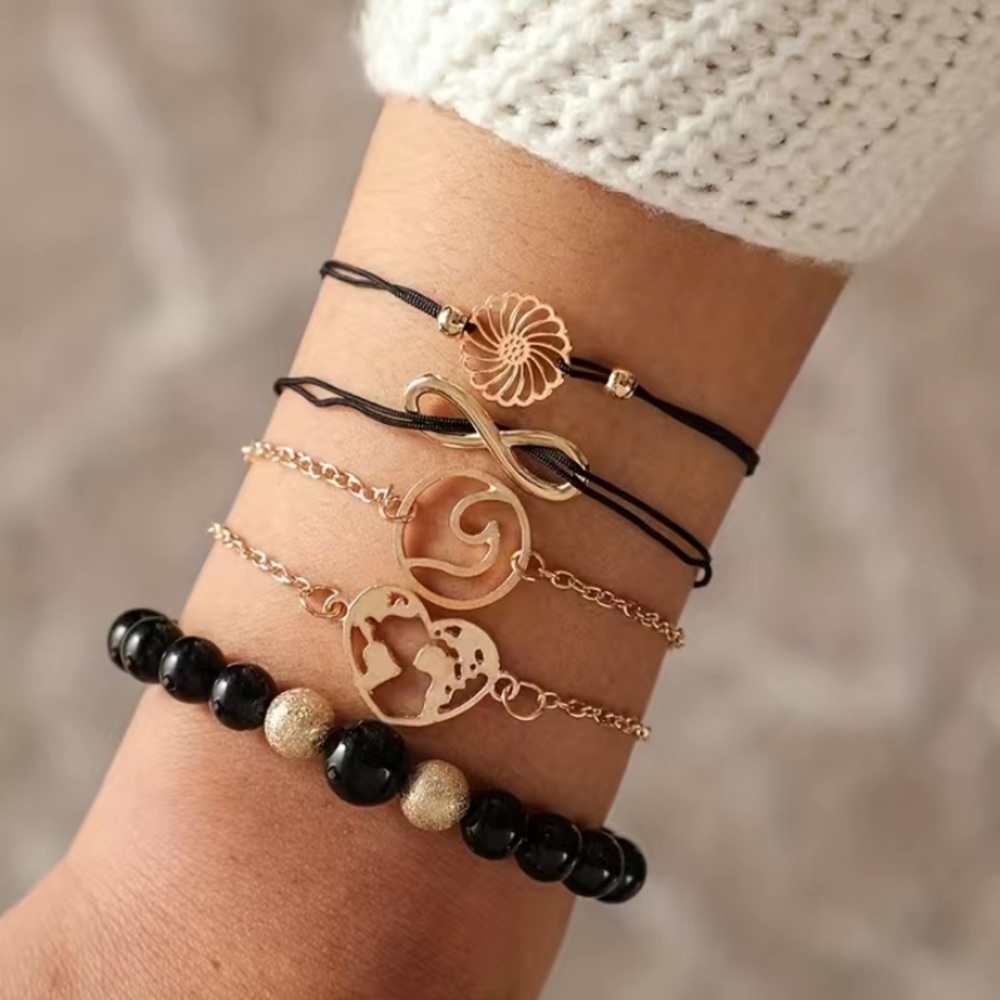 Boho style‎ beaded bracelet set